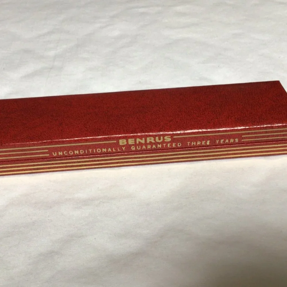 Benrus - Vintage elegant ladies gold watch with box - Picture 8 of 11